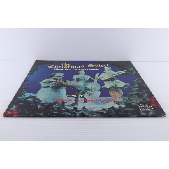 Ralph Carmichael, Christmas Spirit/Alfred Burt Christmas Carols LP Record W3371 - Picture 4 of 15